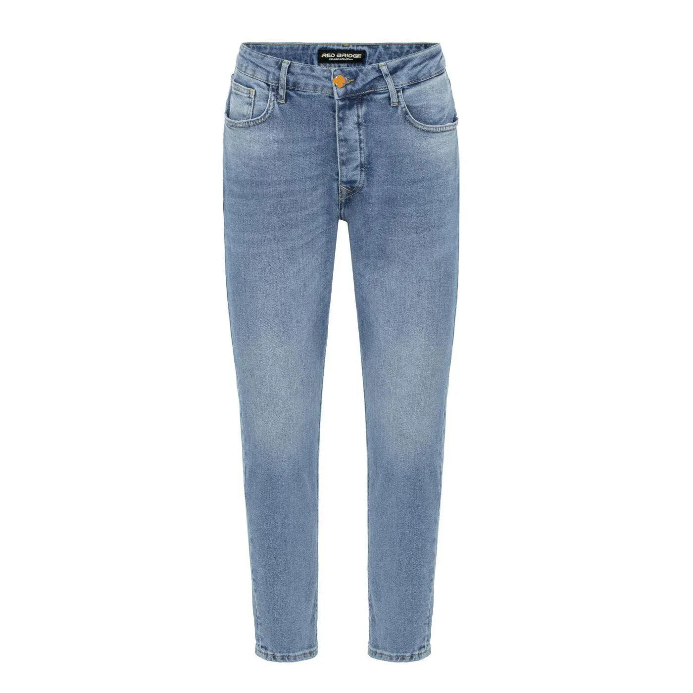 Red Bridge Men's Slim Fit Stretch Denim Jeans Pants - Modern Blue Wash - Gomix Brands Outlet
